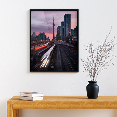 Add a splash of color to your walls using pictures taken with your phone